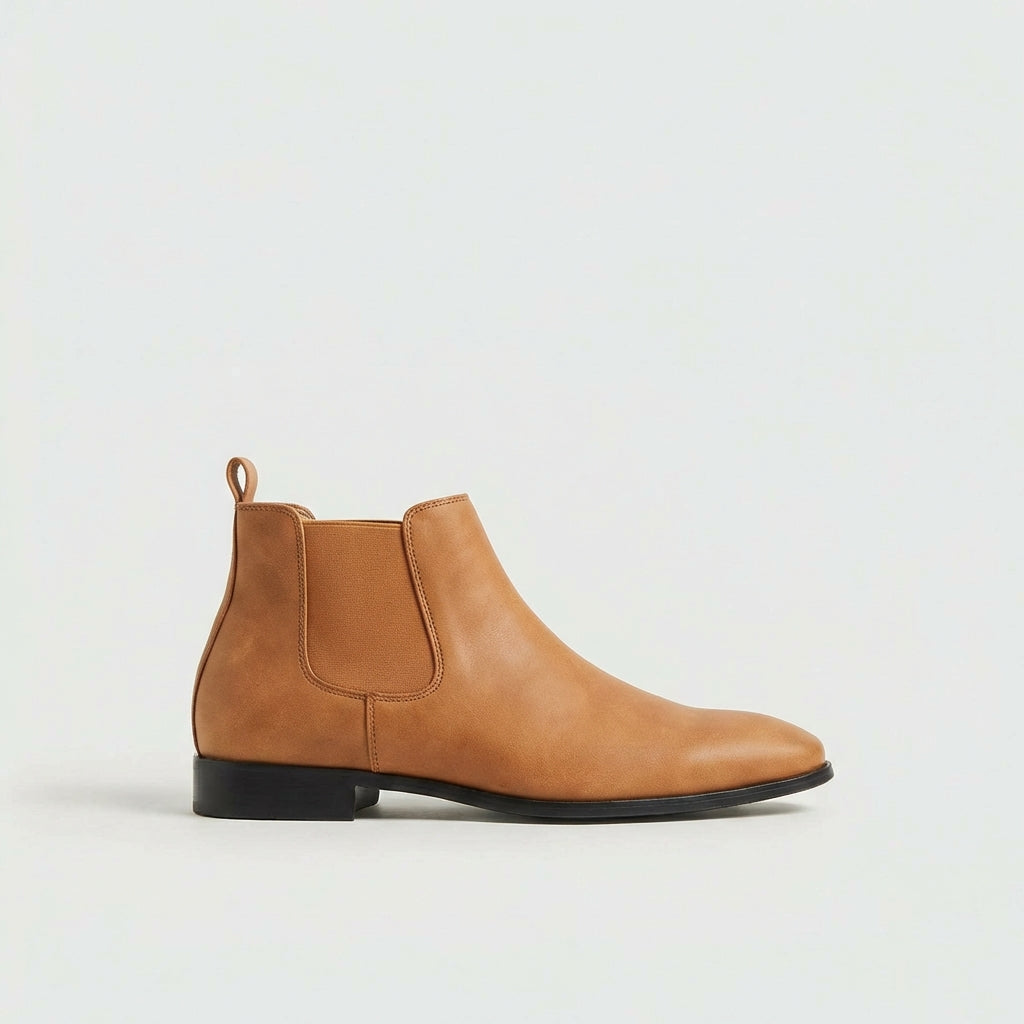 Stratton | Elegant Smooth Leather Chelsea Boots for Men and Women 10