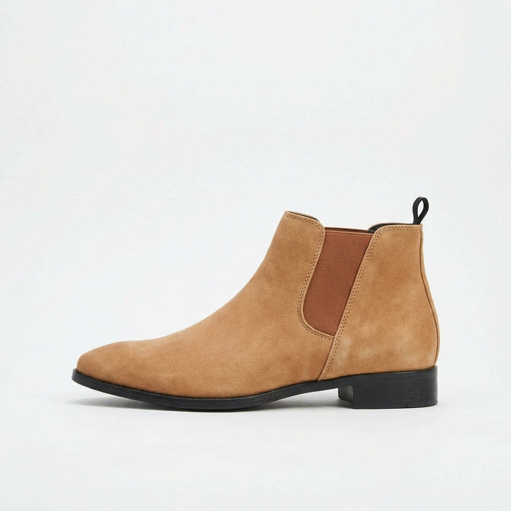 Stratton | Elegant Smooth Leather Chelsea Boots for Men and Women 8