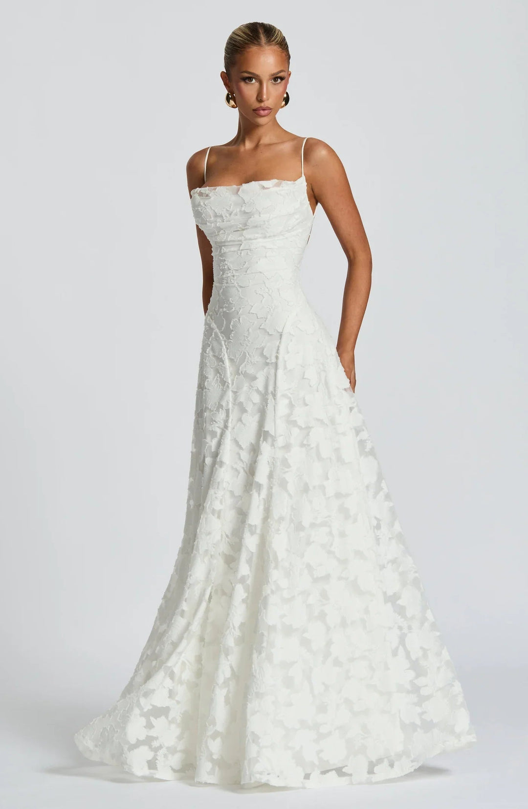 Taleah | Womens Dress Wedding Guest Dresses Floral Maxi Elegant A-Line 1