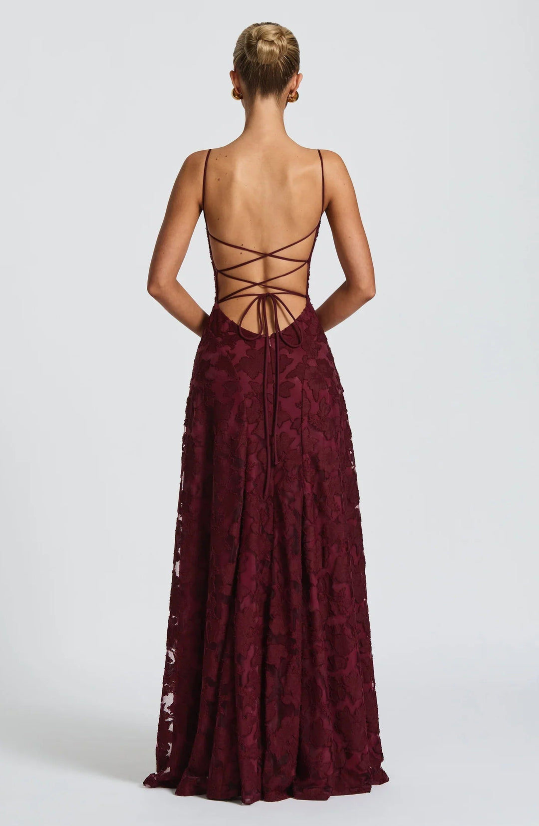 Taleah | Womens Dress Wedding Guest Dresses Floral Maxi Elegant A-Line 3
