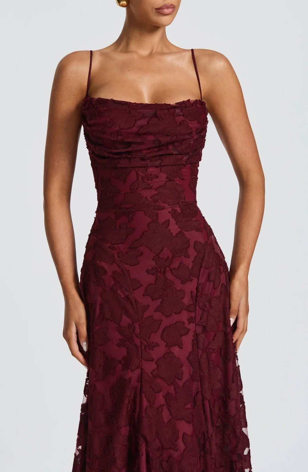 Taleah | Womens Dress Wedding Guest Dresses Floral Maxi Elegant A-Line 4