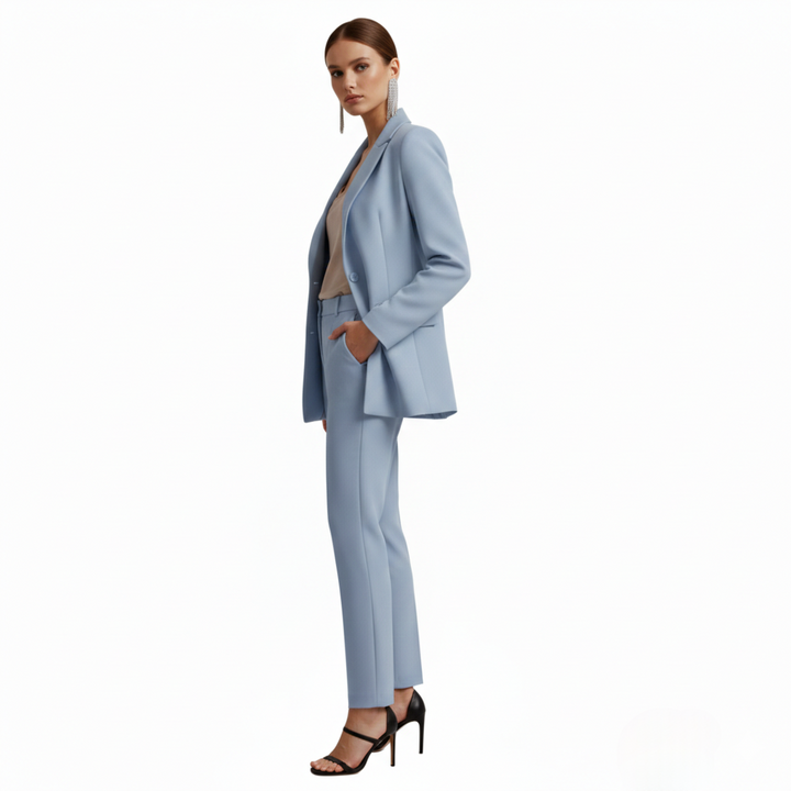 Talia | Elegant & Tailored Women's Suit – Double Breasted Blazer Pant Set 4