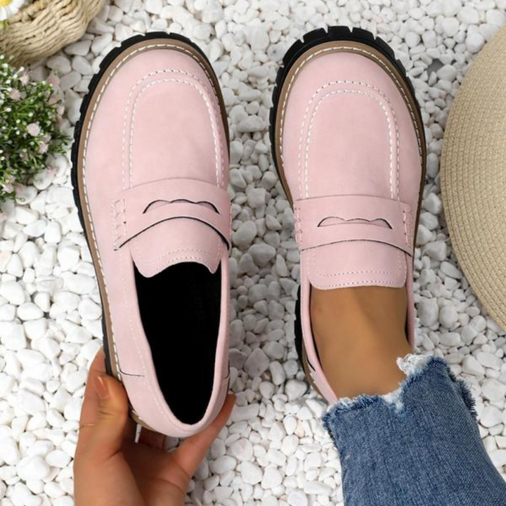 Thalia | Stylish Women's Chunky Platform Loafers - Comfortable Slip-On Design 1
