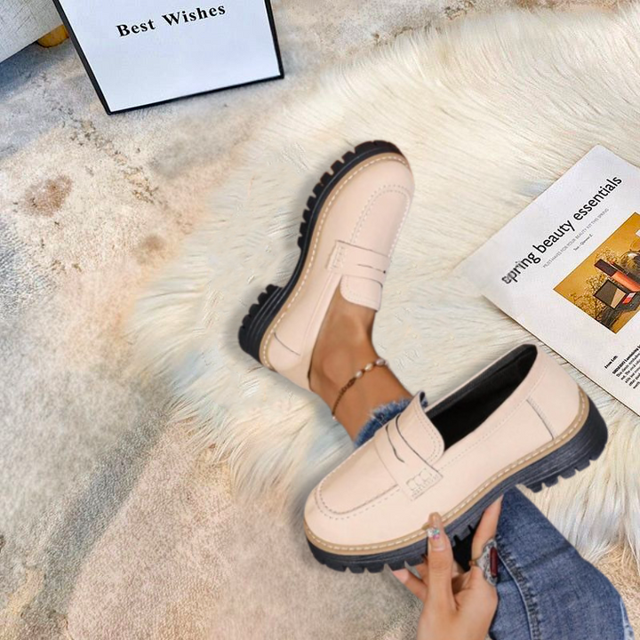 Thalia | Stylish Women's Chunky Platform Loafers - Comfortable Slip-On Design 5