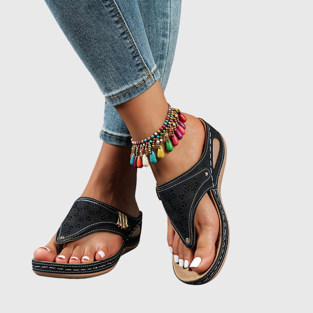 Theodoros | Elegant & Comfortable Women's Platform Sandals with Ankle Strap 10