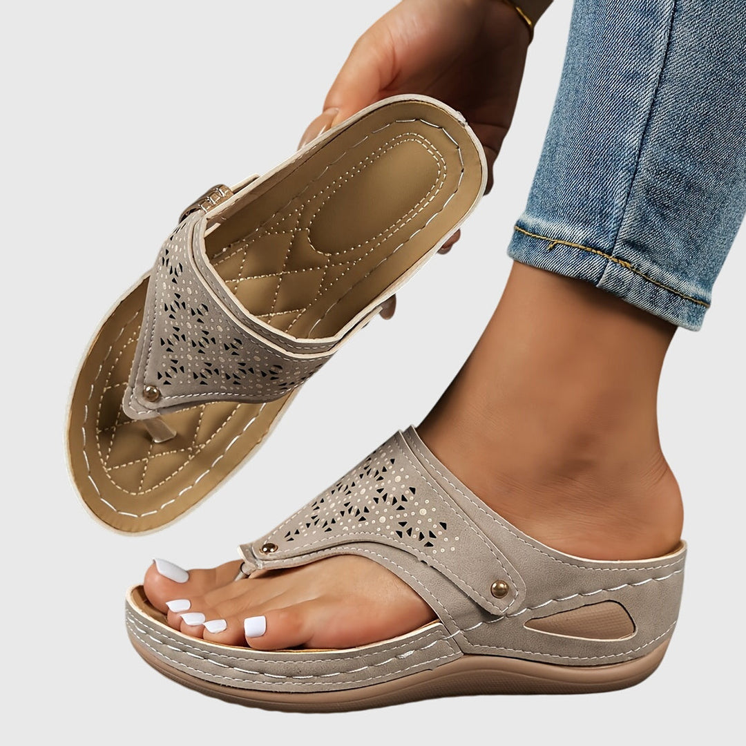 Theodoros | Elegant & Comfortable Women's Platform Sandals with Ankle Strap 11