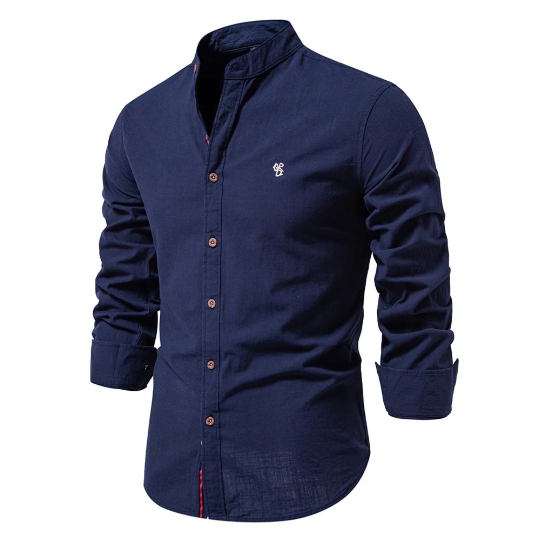 Thomas | Classic and elegant long-sleeved shirt 0