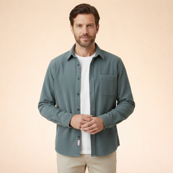 Tom | Casual corduroy shirt 4