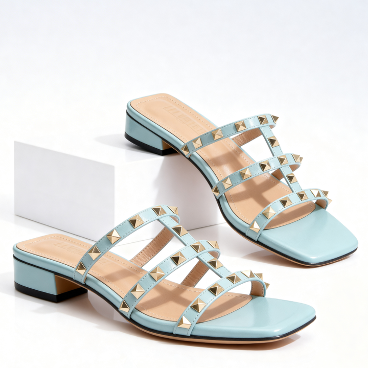 Trevio | Elegant Studded Women's Mules 5