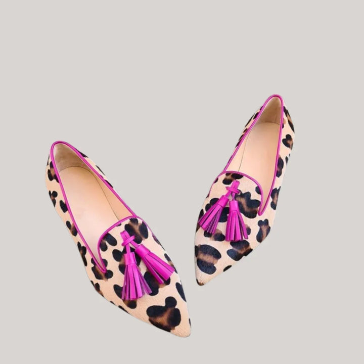 Bethany | Schicke und stilvolle Mokassins-Loafer mit Leopardenmuster