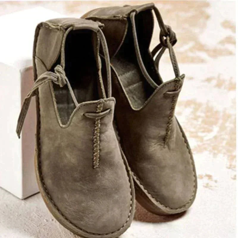 Valentina | Elegant & Comfortable Women's Flats - Versatile Lace-Up Flat Shoes 1