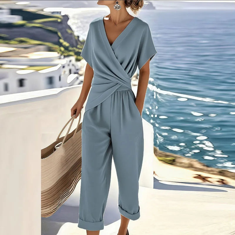 Valentina | Two Piece Set Matching Sets Women Elegant Summer Comfortable Fit 0