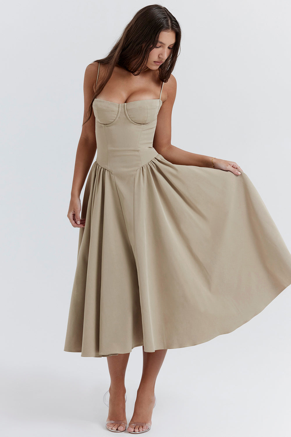 Vantix | Elegant A-Line Women's Dress for Summer Events 3