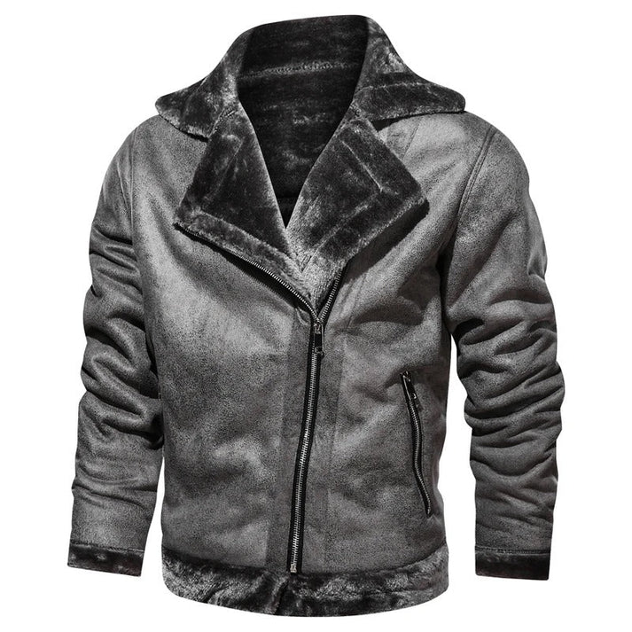 Velmoro | Stylish and casual leather bomber jacket 3