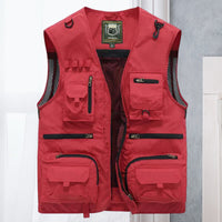 Felix | Practical Multi-Pocket Men's Outdoor Vest for Hiking