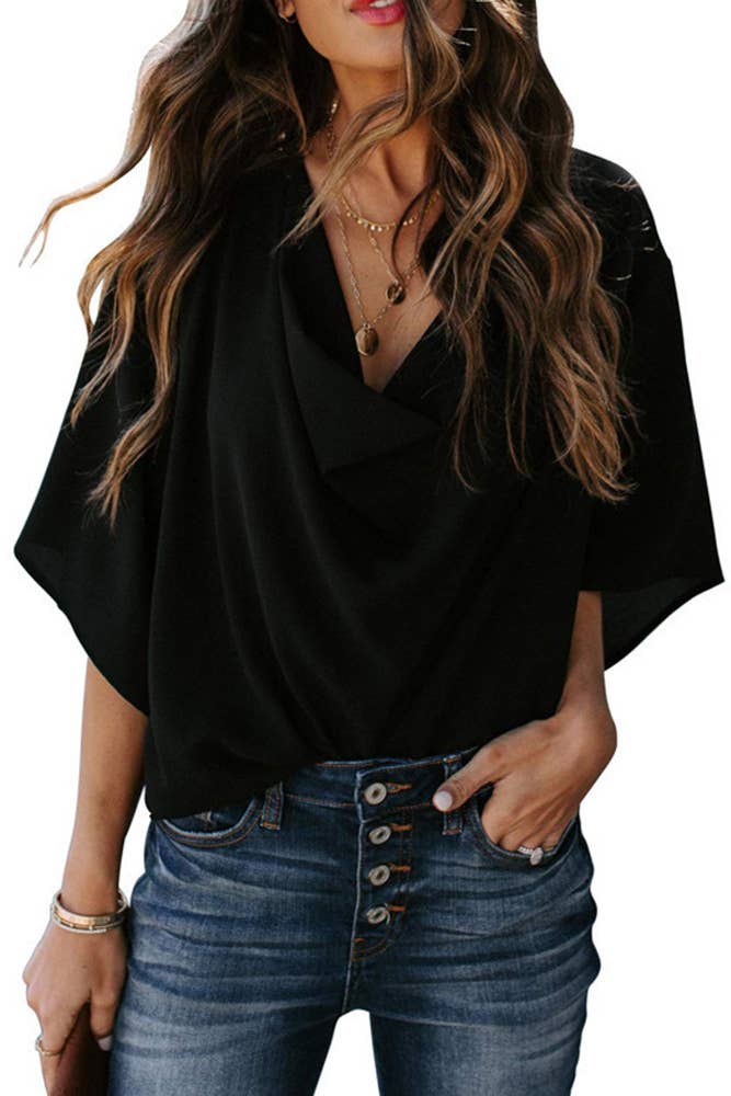 Vera | Elegant, Relaxed & Versatile Women's Blouse – Perfect for Summer Tops and Long Sleeve Styles 0