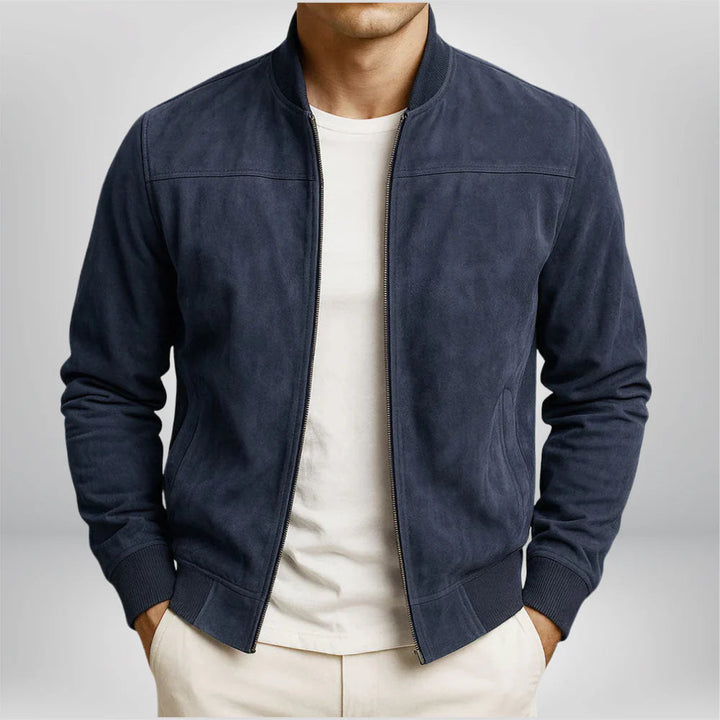 Vesper | Leather Bomber Jacket Women Modern Fit Elegant Genuine Leather 5