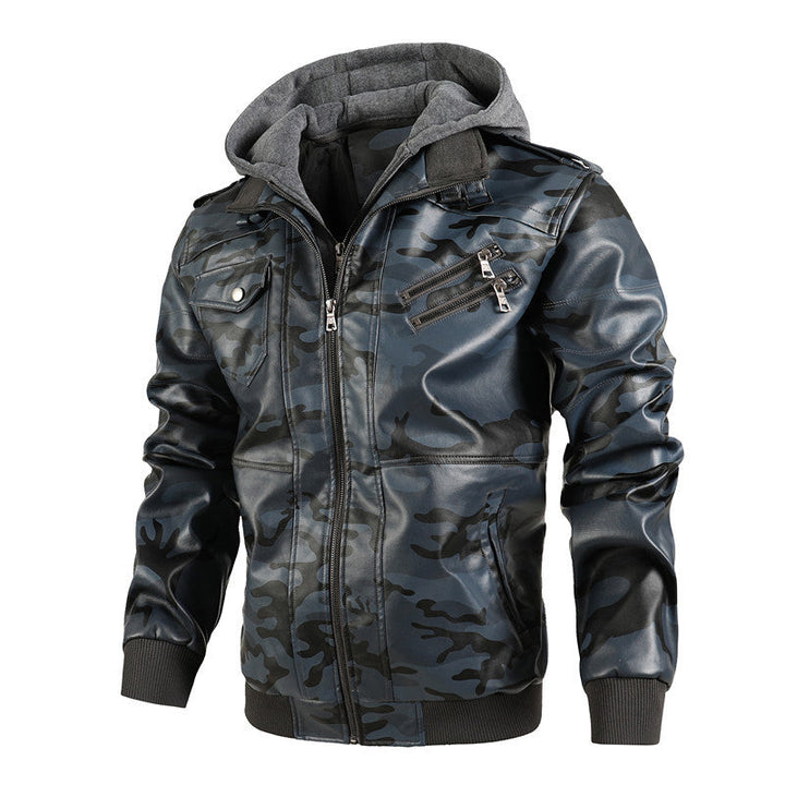 Victor | Premium Leather Hooded Jacket for Timeless Style 7