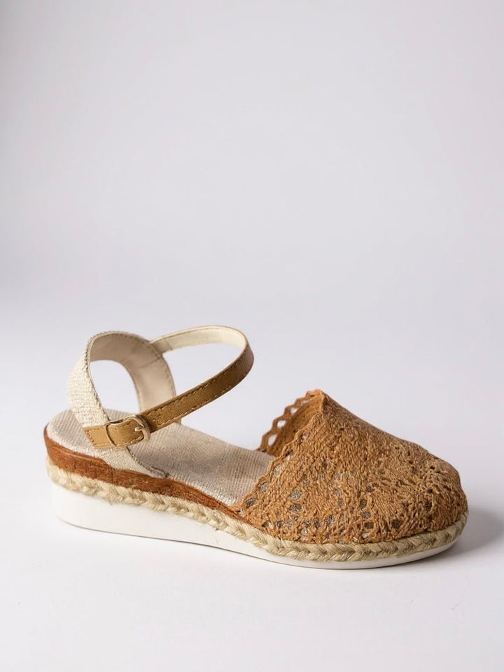 Victoria | Women's Boho Crochet Ankle-Strap Espadrille Comfortable Sandals 2