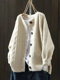 Vivian | Cardigan Oversize Accogliente a Treccia