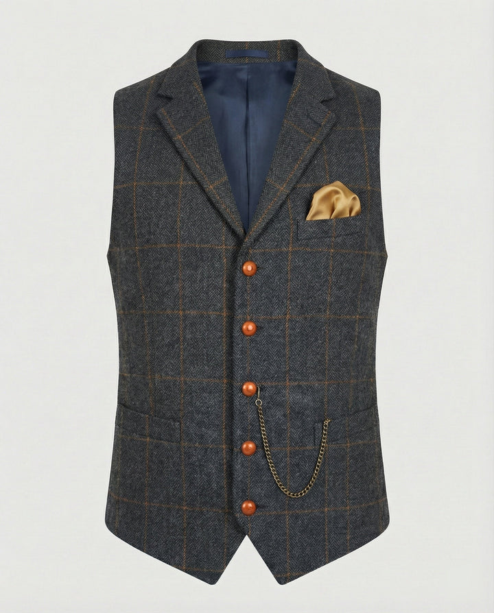 Vintara | Stylish & Versatile Men’s Vintage Vest 9