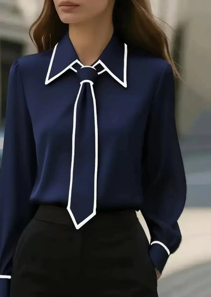 Vivia | Elegant, Versatile & Tailored Women's Blouse with Long Sleeve Tops 4