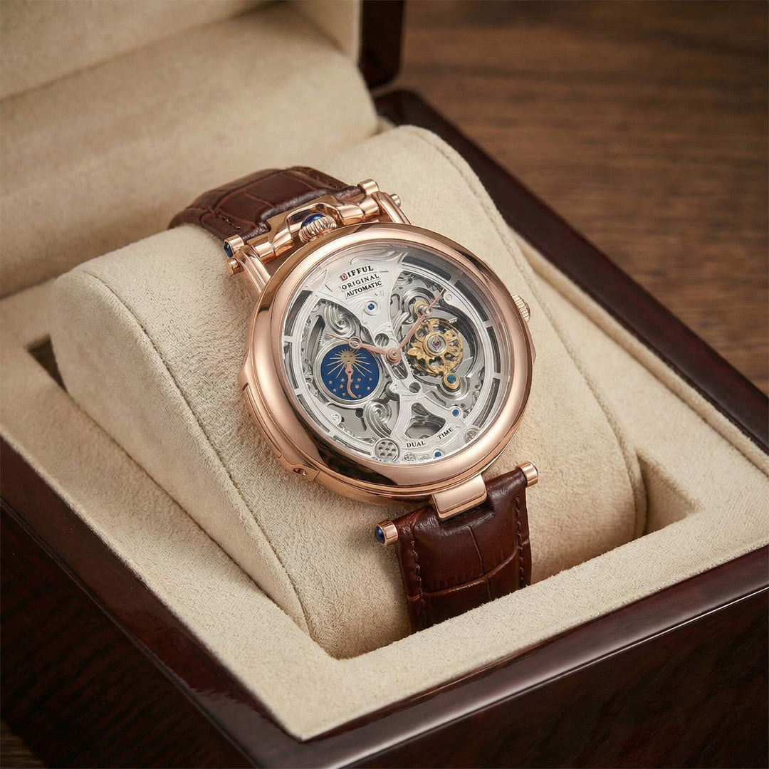 Vortex | Elegant Automatic Skeleton Men's Watch 1