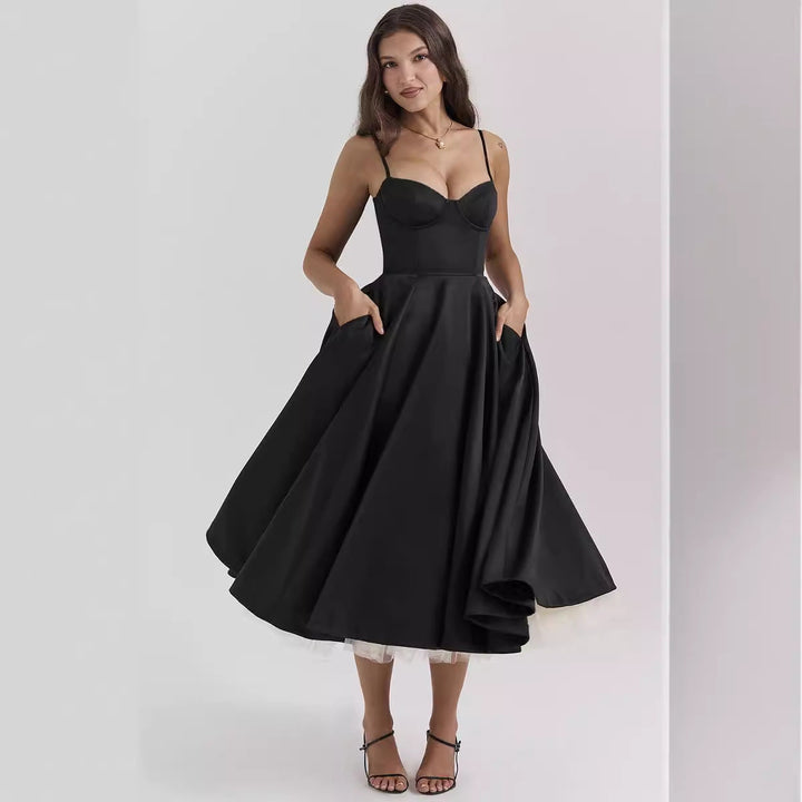 Vylara | Romantic High-Low Midi Summer Dress 2