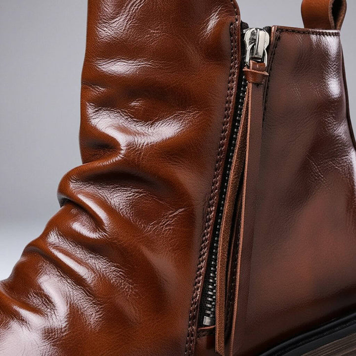Walter Italian Leather Boots 4