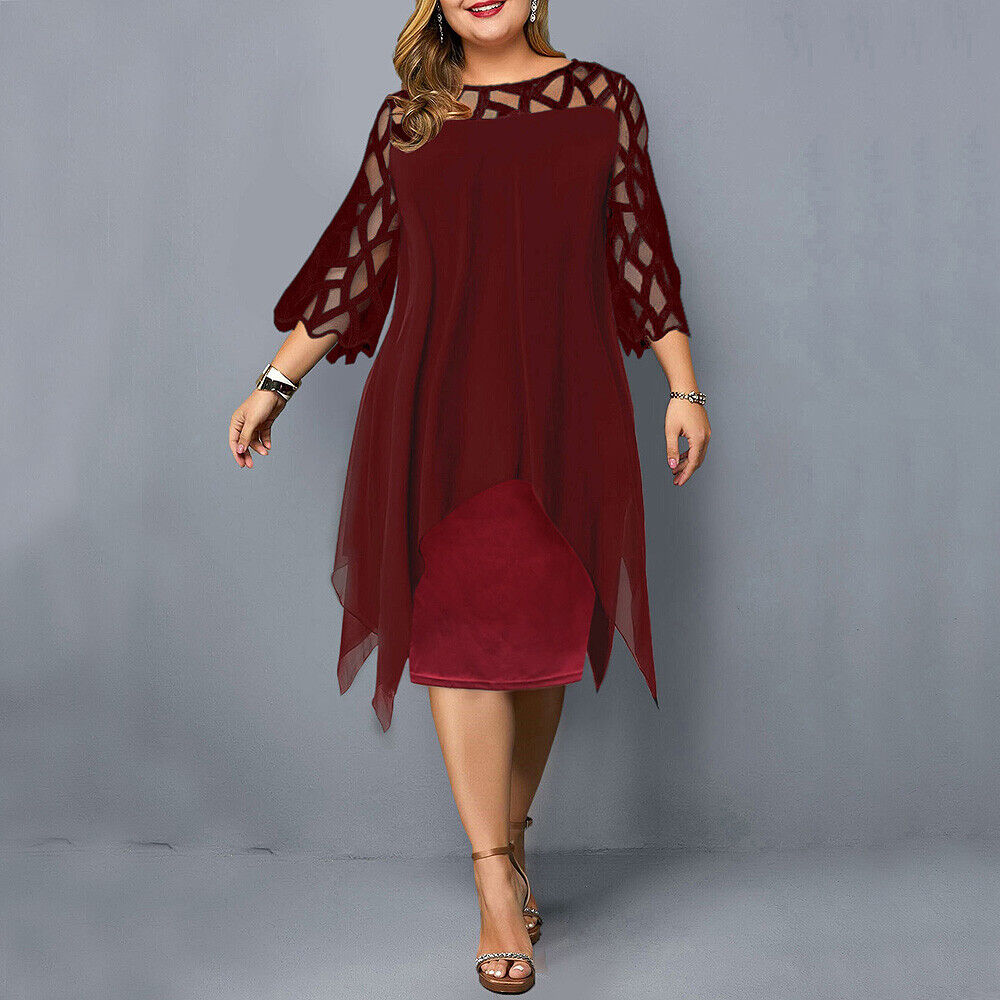Wendy | Plus Size Formal Dresses – Elegant, Comfortable & Versatile Midi Dress 2