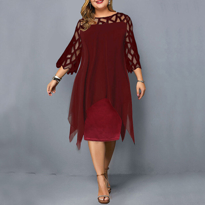 Wendy | Plus Size Formal Dresses – Elegant, Comfortable & Versatile Midi Dress 2