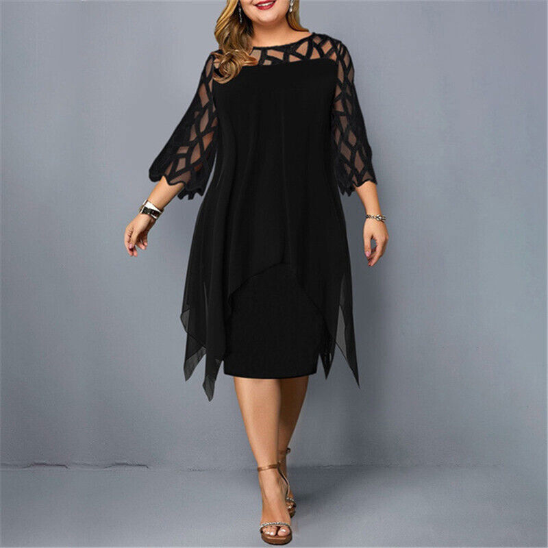 Wendy | Plus Size Formal Dresses – Elegant, Comfortable & Versatile Midi Dress 3