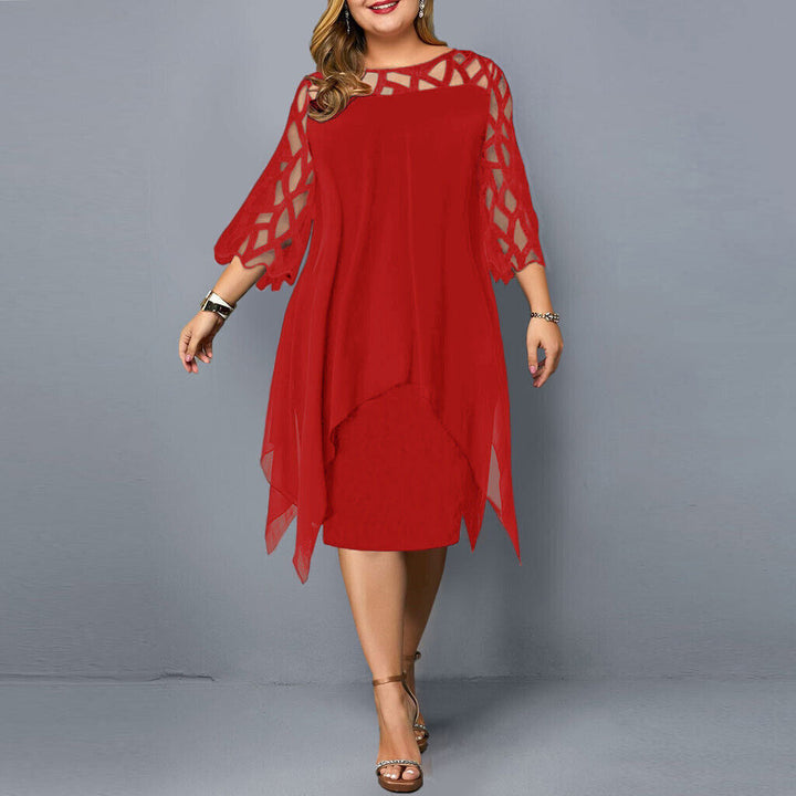 Wendy | Plus Size Formal Dresses – Elegant, Comfortable & Versatile Midi Dress 7