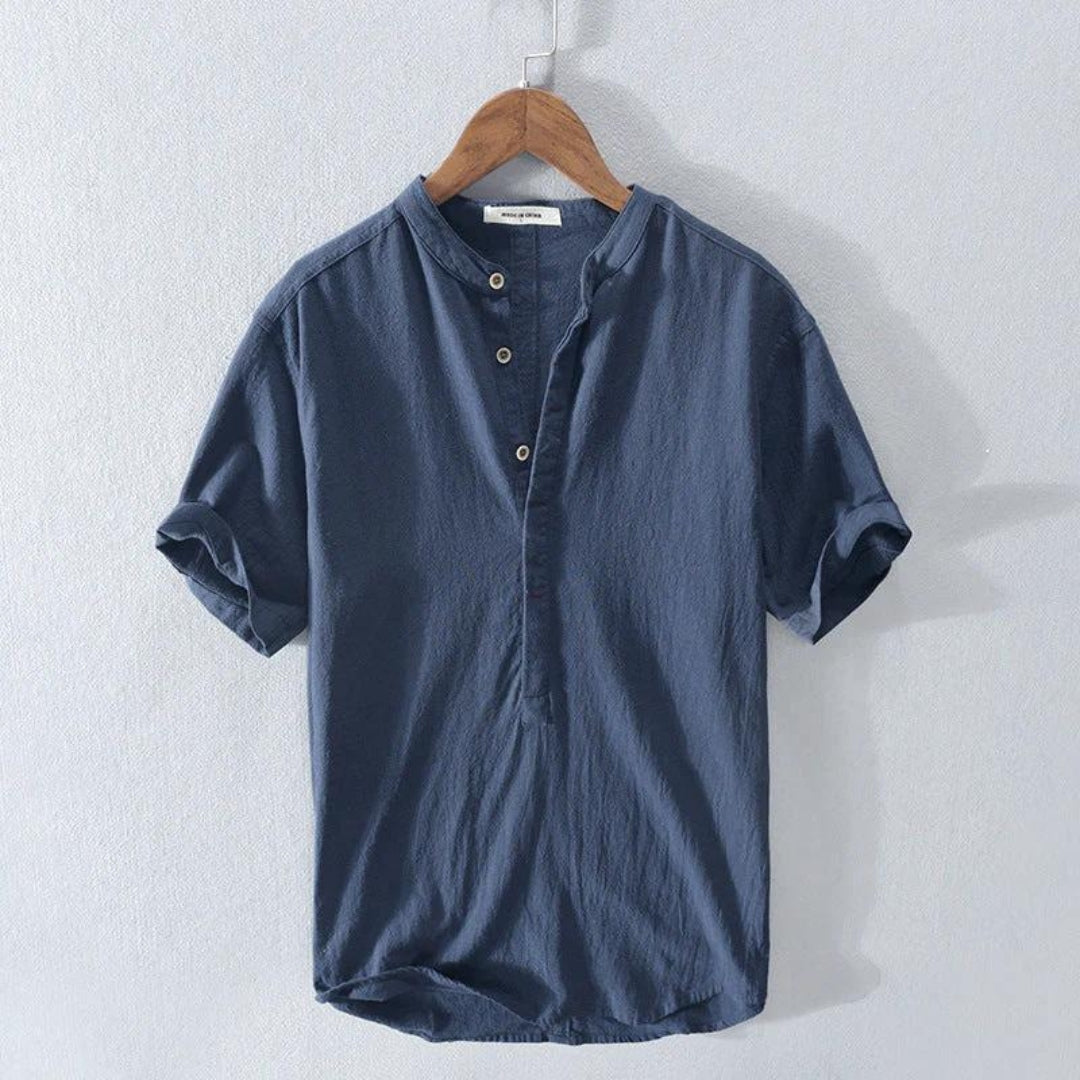 Wilhelm | Casual Men's Henley Summer Shirt 2
