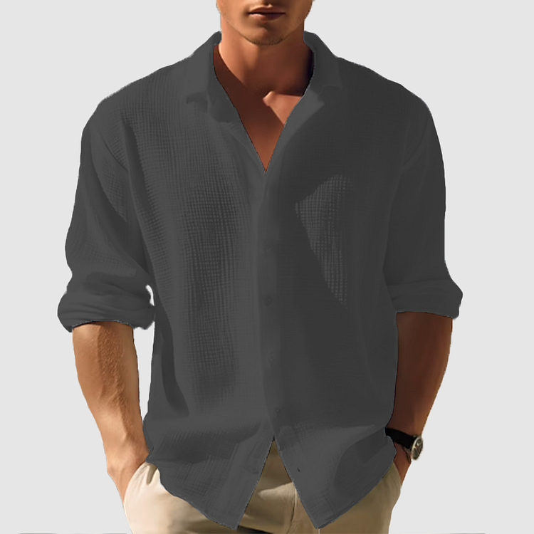 William | Stylish and Versatile Long Sleeve Shirt 6