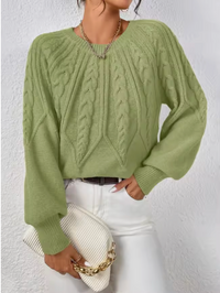 Madeline | Elegant Cable-Knit Sweater For Effortless Everyday Sophistication