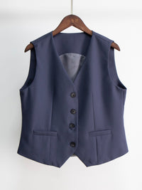 Sophia | Elegant And Comfortable Tailored Vest Set