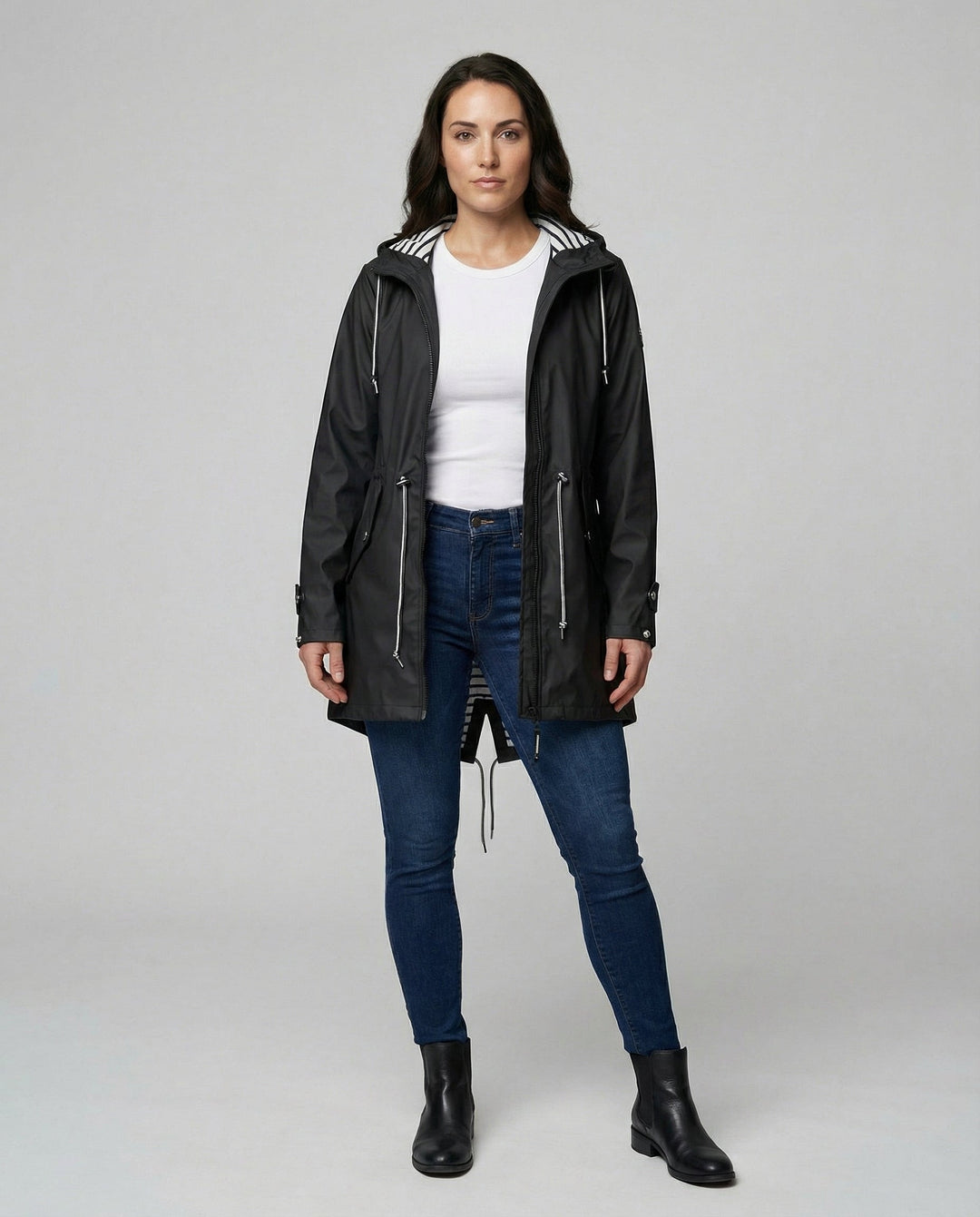 Wyndra | Lightweight, Weatherproof &amp; Stylish Women’s Coat with Hood 1