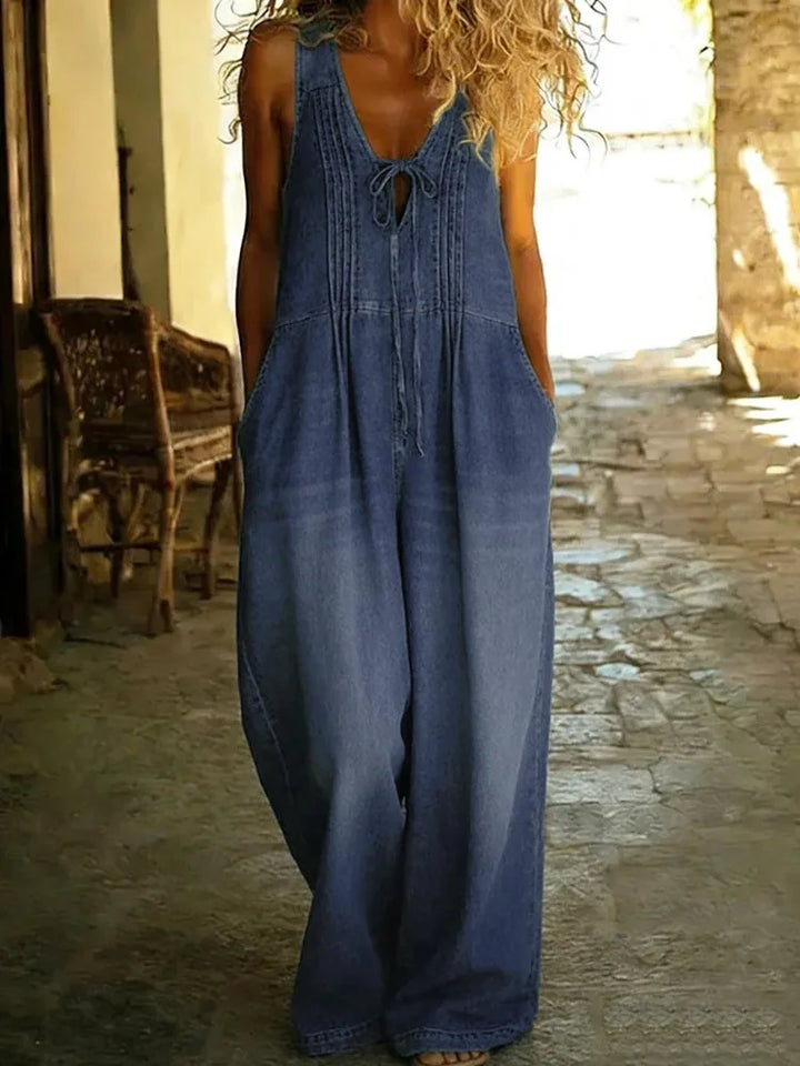 Yezzi | Casual, Stylish &amp; Comfortable Women's Denim Jumpsuit 2