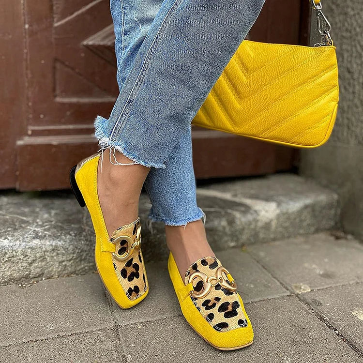 Zantra | Chic Animal Print Women’s Loafers 0