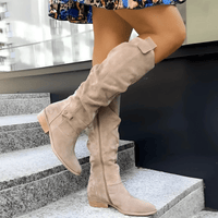 Evelyn | Bequeme und elegante kniehohe Stiefel