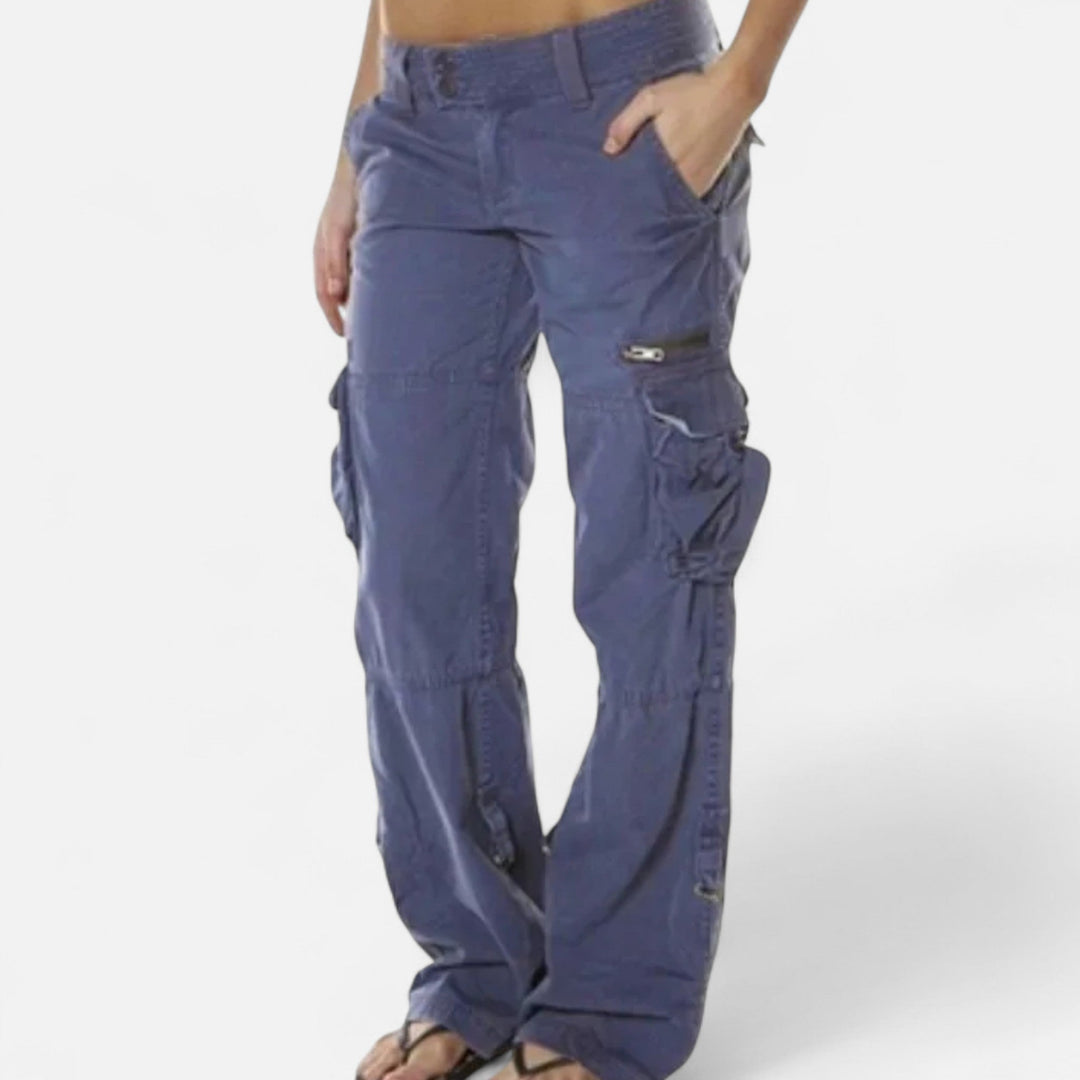 Zirelle | Women’s Cotton Cargo Pants 5