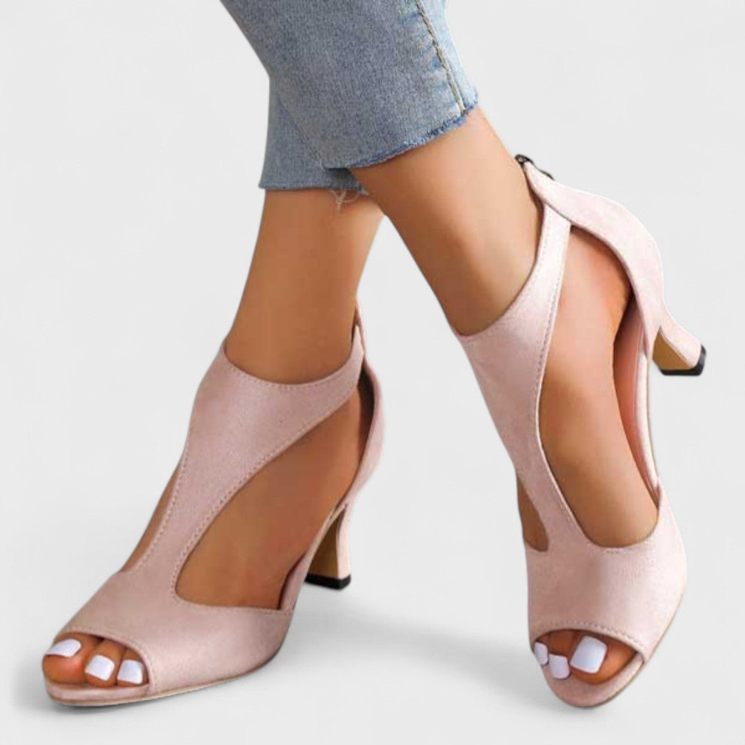 Zorine | Comfortable Block Heel Sandals for All-Day Support 0