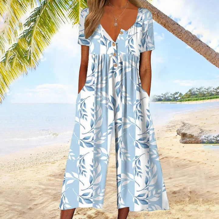 Leonie | Culotte Jumpsuit – Lightweight Cotton Style for Women
