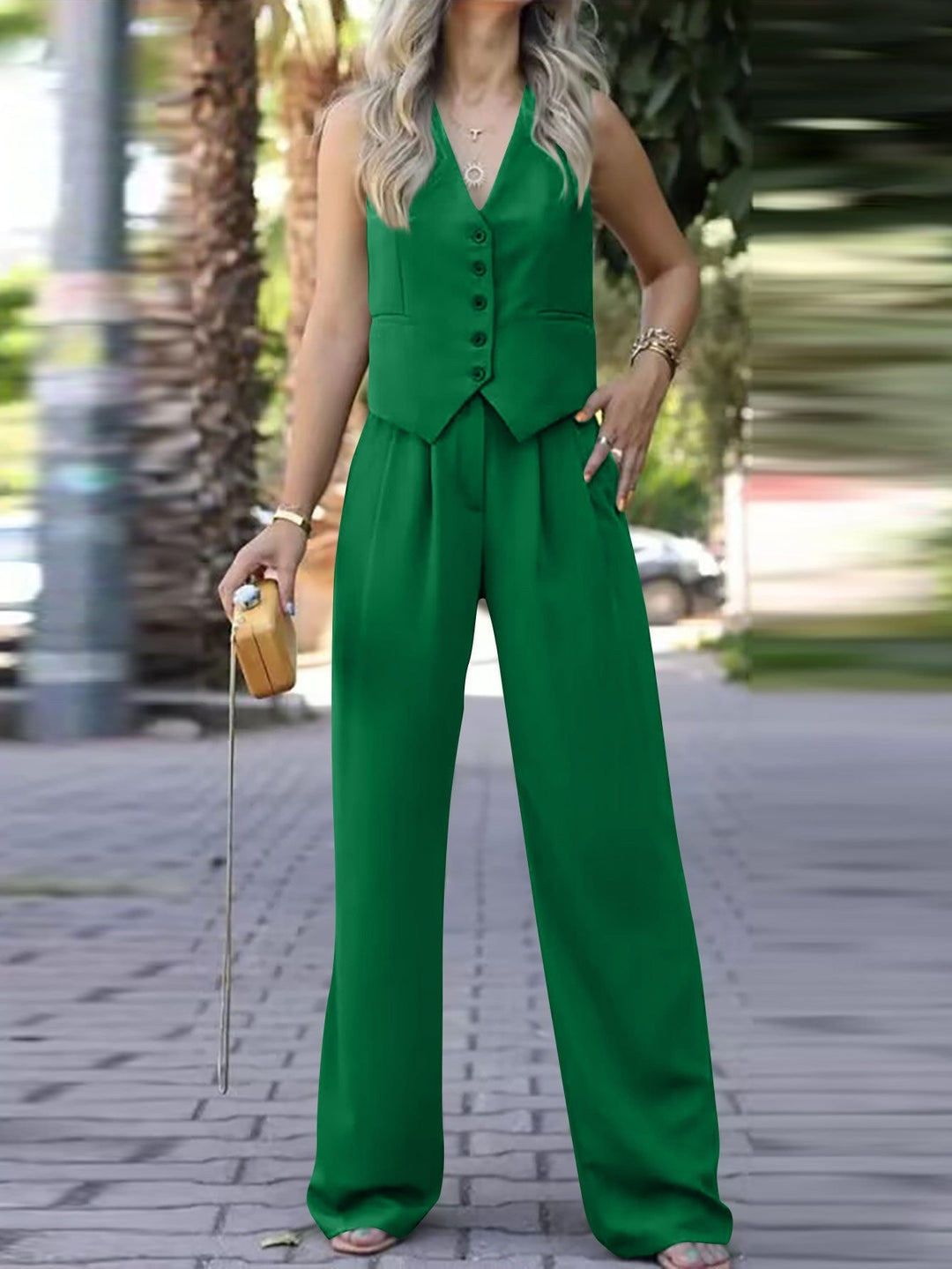 Avery | Completo pantalone elegante e versatile a due pezzi