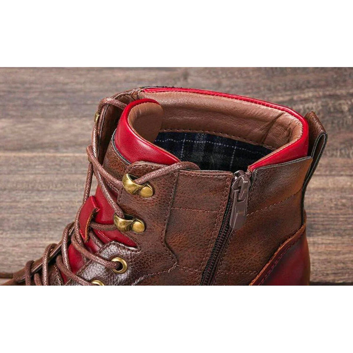 Sebastian | Elegante Herren-Oxford-Stiefel aus echtem Leder