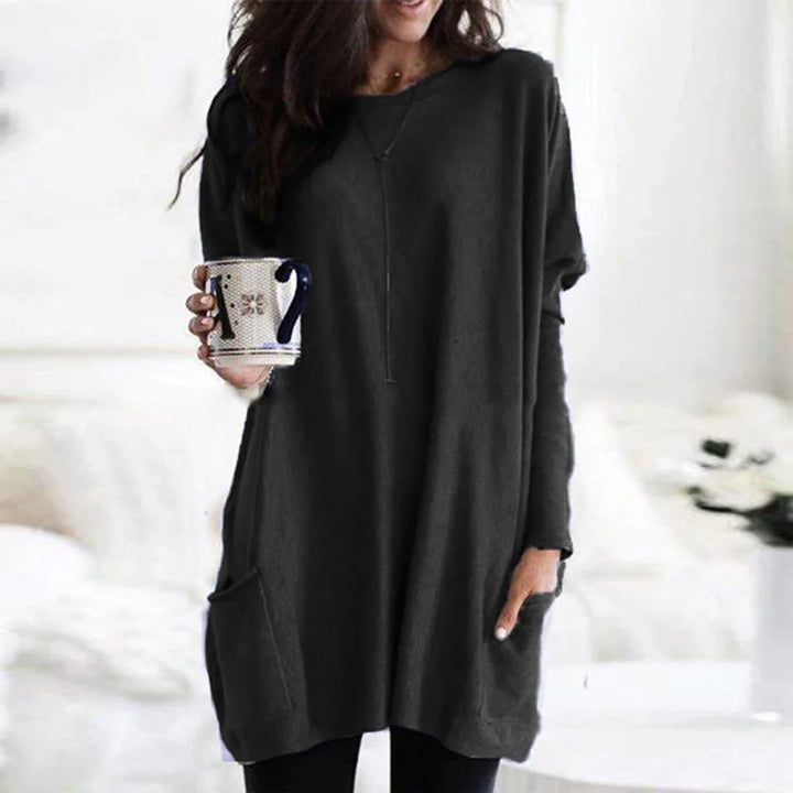 Harper | Gemütlicher, oversized Tunika-Pullover mit Taschen