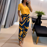 Chloé | Elegantes und stilvolles zweiteiliges Set aus Bluse und Hose