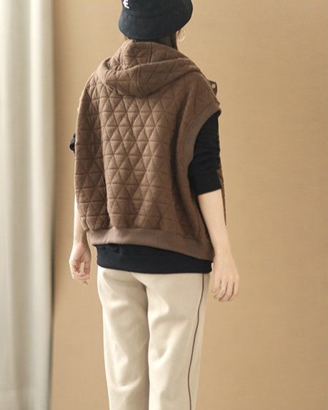Mason | Elegante gilet invernale tecnico con cappuccio