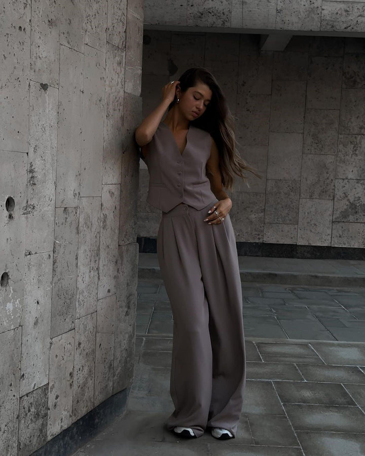Avery | Completo pantalone elegante e versatile a due pezzi